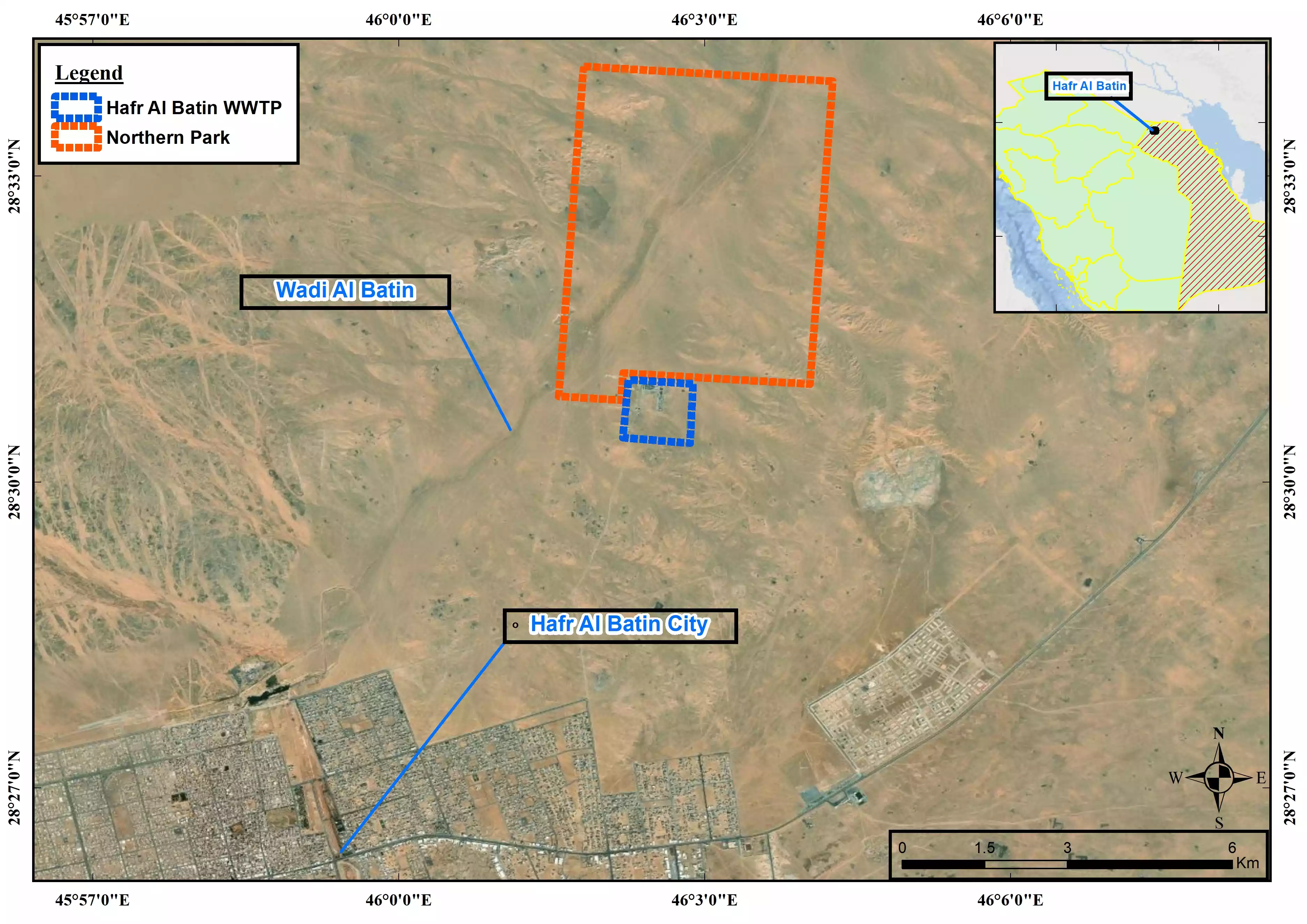 Water Resources Assessment Study for Hafr Albatin Parks – Southeast and Northwest Sites