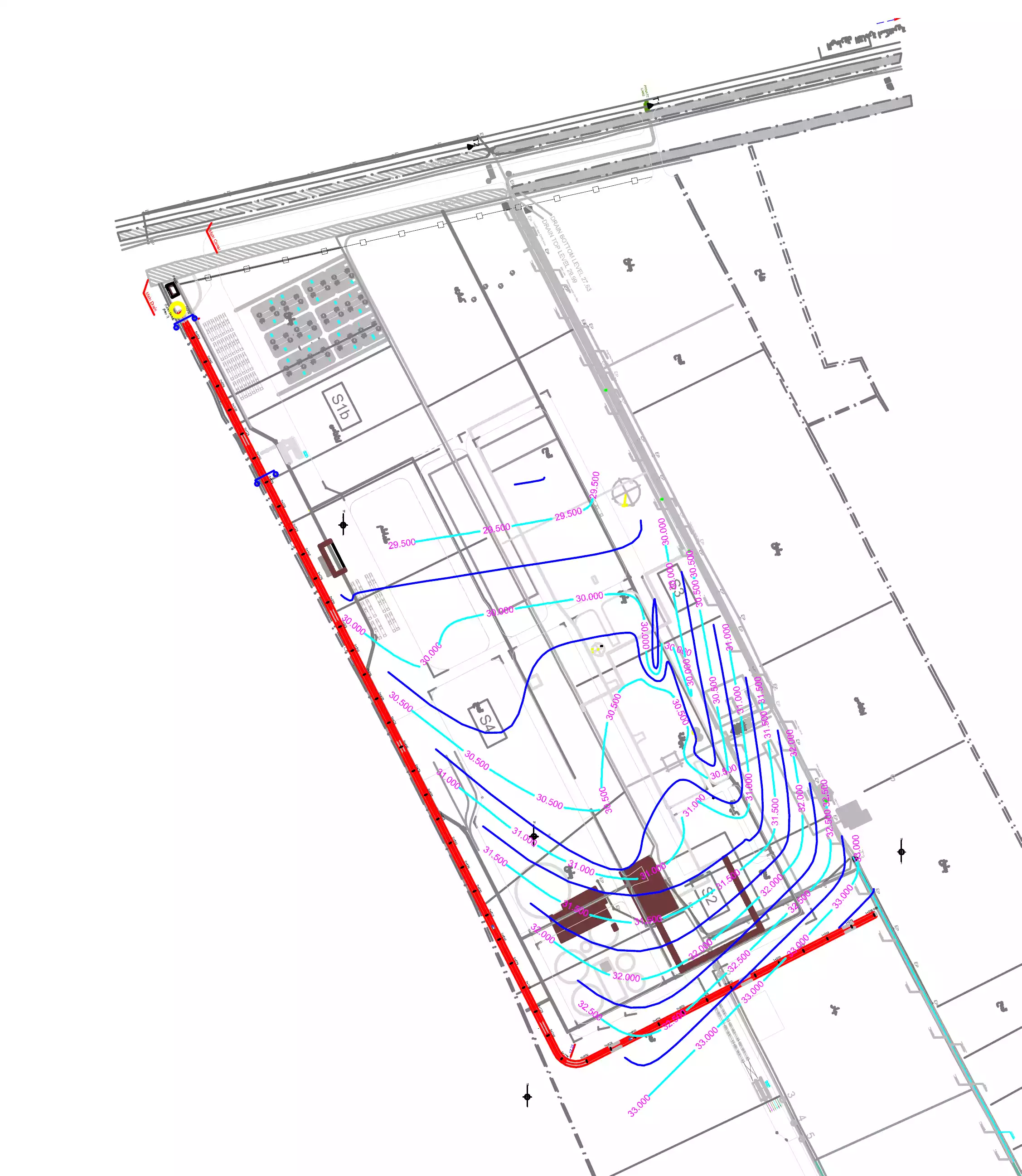 Agricultural Drainage Network Design for Alexandria Sugar Company